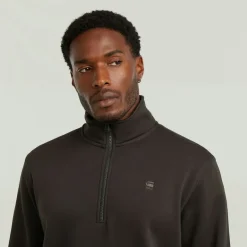 Premium core half zip r sw ls ganache