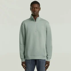Premium core half zip r sw ls iceberg green