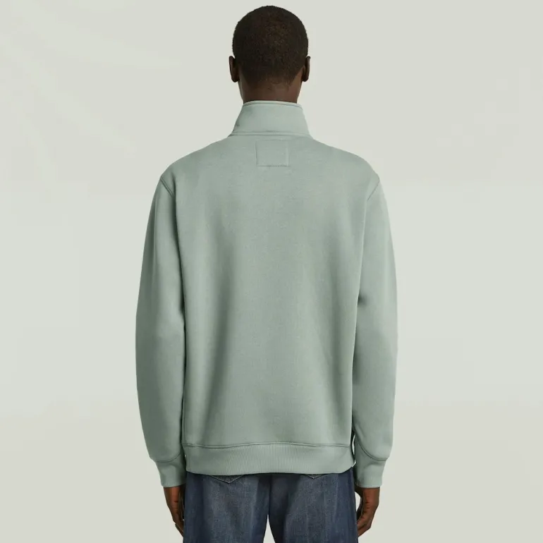 Premium core half zip r sw ls iceberg green