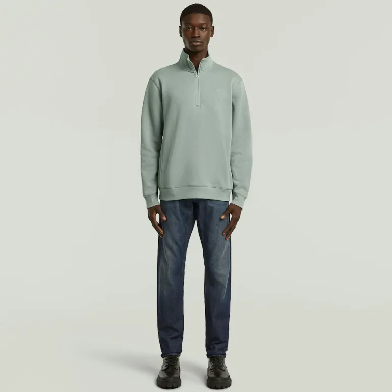 Premium core half zip r sw ls iceberg green