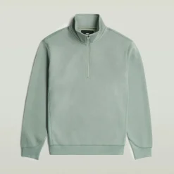 Premium core half zip r sw ls iceberg green