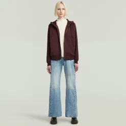 Premium core 2.1 hdd zip thru sw wmn maroon