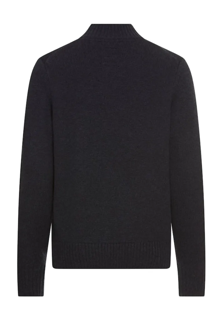 Pullover aus reiner Lammwolle dark navy