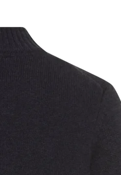 Pullover aus reiner Lammwolle dark navy