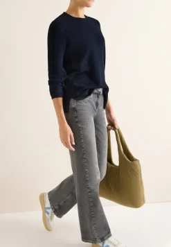 Pullover mit Strickdetail urban dark blue