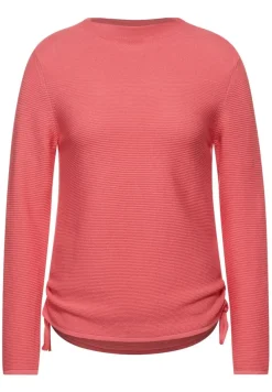 Pullover mit Struktur rose pepper