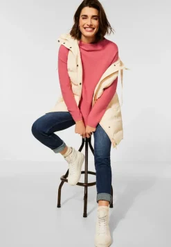 Pullover mit Struktur rose pepper