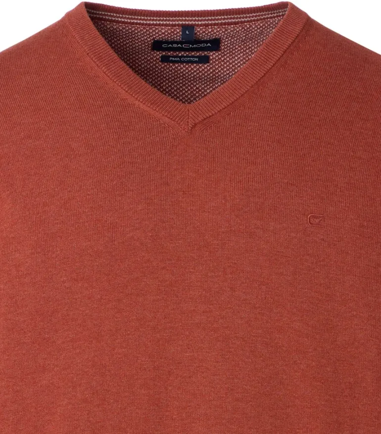 Pullover orange
