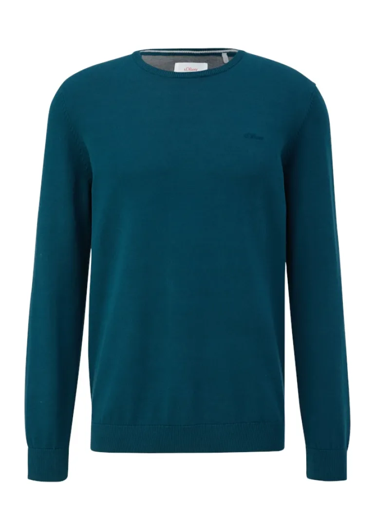 Pullover petrol