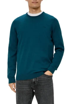 Pullover petrol