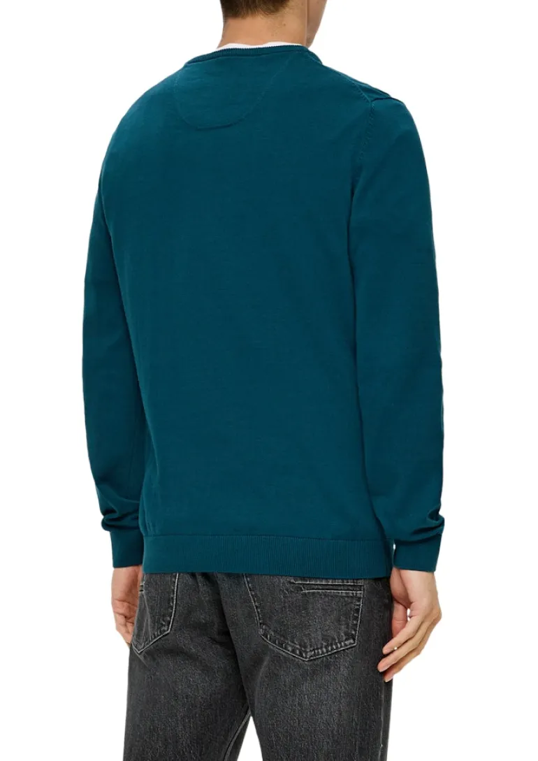 Pullover petrol