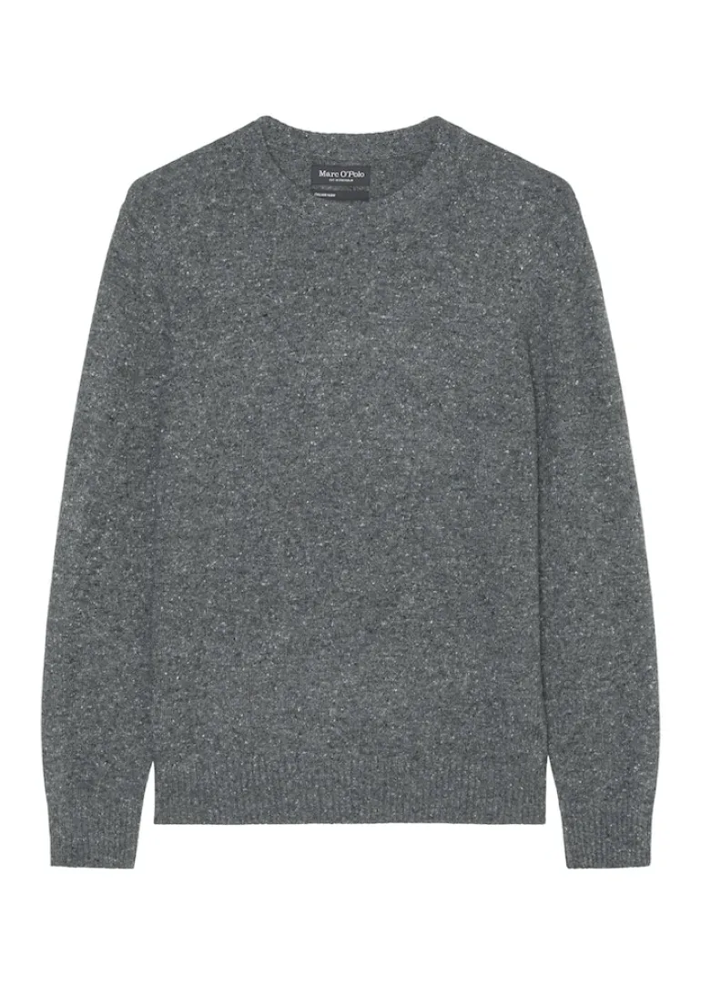 Pullover regular graphite grey melange