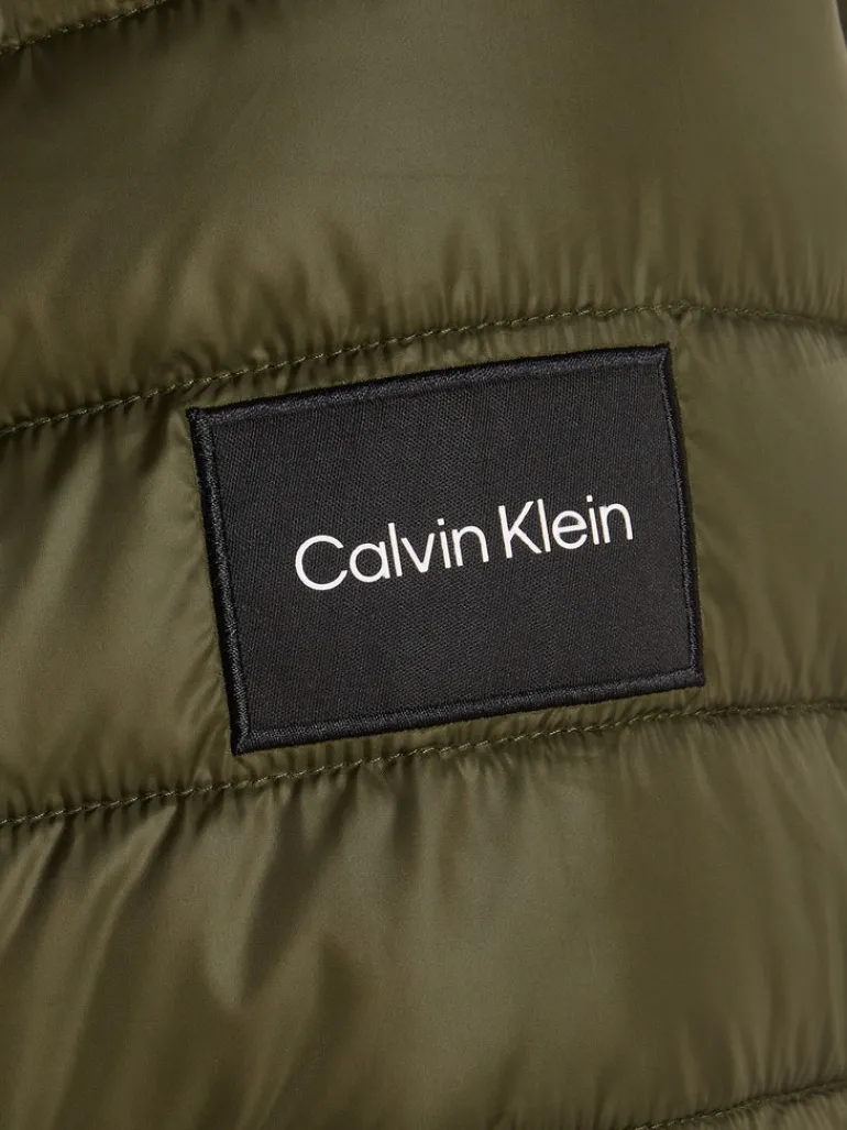 RECYCLED SIDE LOGO JACKET dark olive