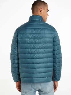 RECYCLED SIDE LOGO JACKET foamy ocean