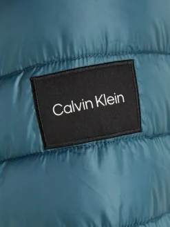 RECYCLED SIDE LOGO JACKET foamy ocean