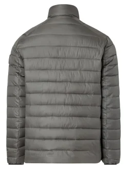 RECYCLED SIDE LOGO JACKET gunmetal