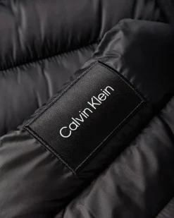RECYCLED SIDE LOGO VEST ck black
