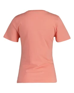 REG LOGO SS T-SHIRT peachy pink