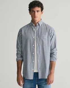 Regular Fit Archive Oxford-Hemd mit Karomuster deep blue