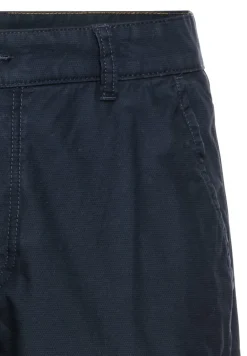 Regular Fit Cargo Shorts mit Minimal Print night blue