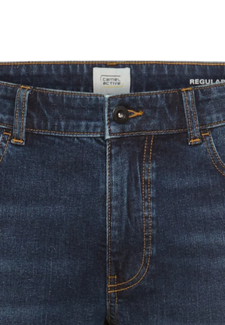 Regular Fit 5-Pocket Hose dark indigo