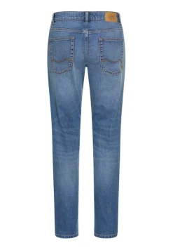 Regular Fit 5-Pocket Hose ocean blue