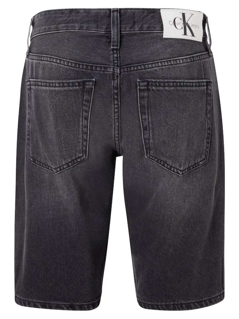 REGULAR SHORT denim black