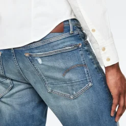 3301 Regular Tapered vintage azure