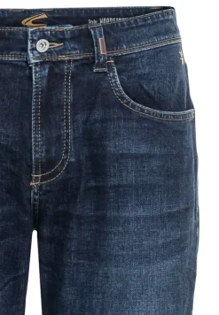 Relaxed Fit 5-Pocket Jeans aus Baumwolle indigo
