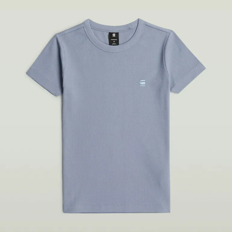 Rib cap sleeve wmn amann