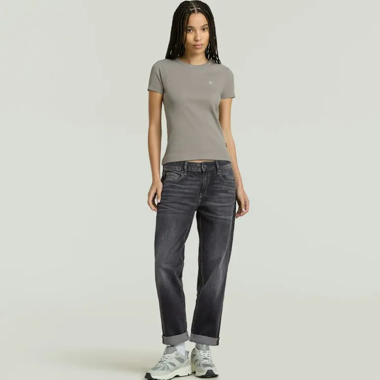 Rib cap sleeve wmn wild dove