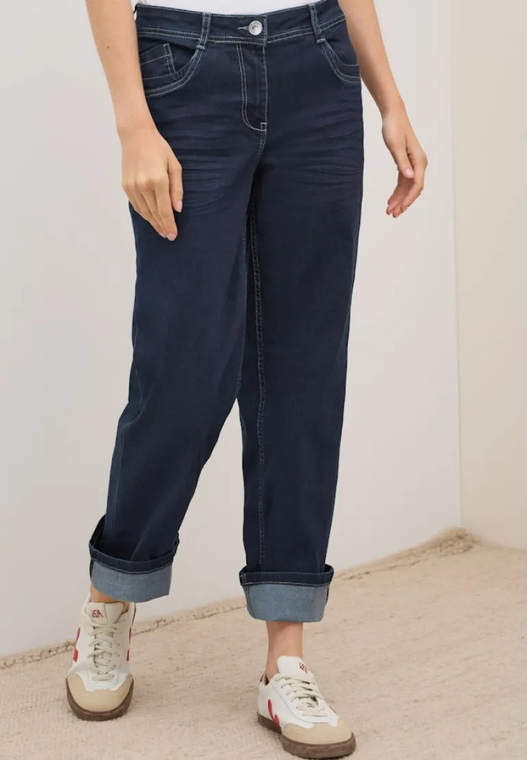 Rinsed Straight Leg Jeans rinsed wash