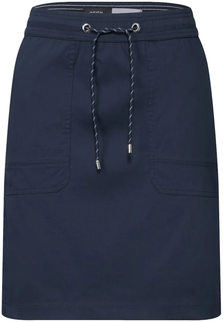 Rock mit feinen Streifen urban navy blue