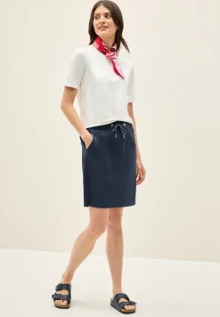 Rock mit feinen Streifen urban navy blue
