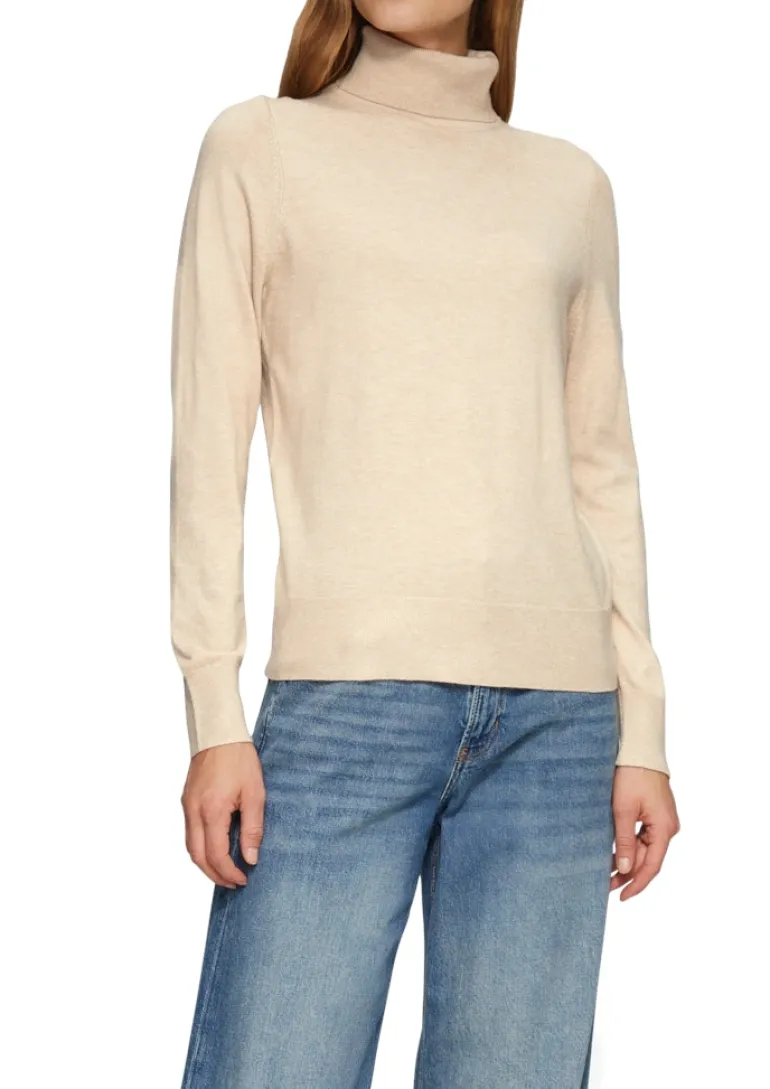 Rollkragenpullover braun1