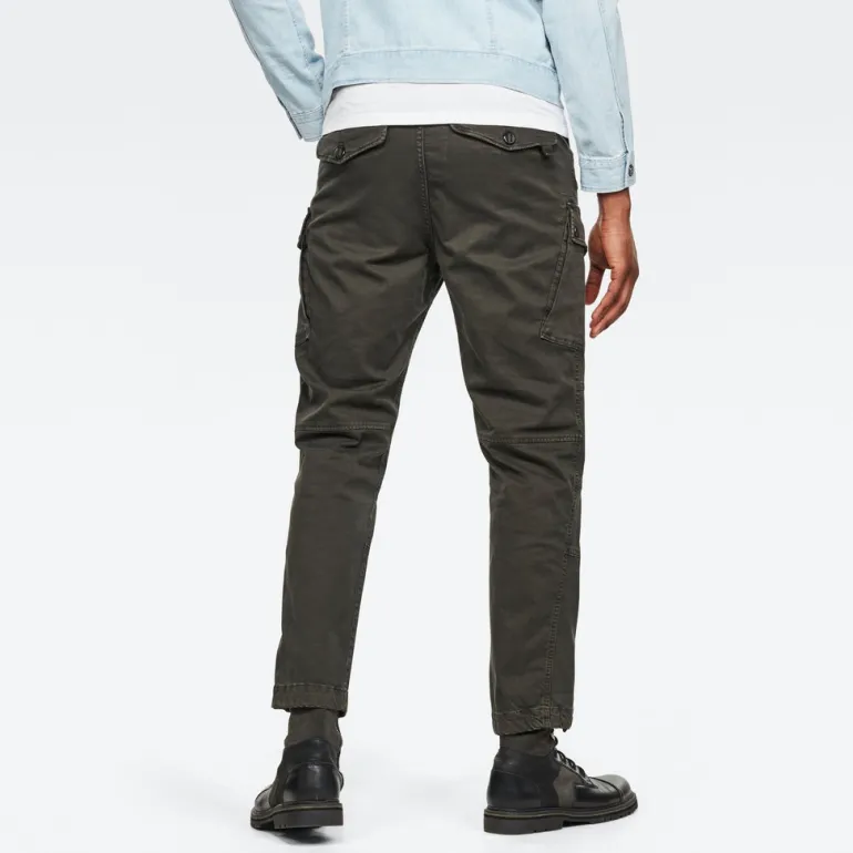Roxic straight tapered cargo pant asfalt gd