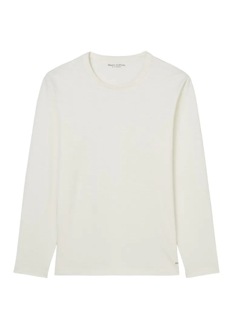 Rundhals-Longsleeve regular silver fern