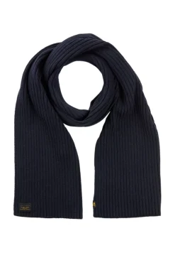 Schal aus Baumwoll-Mix dark navy