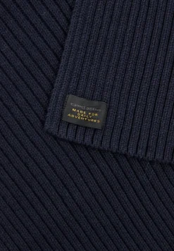 Schal aus Baumwoll-Mix dark navy