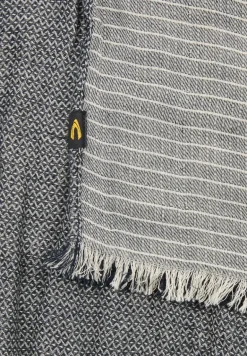 Schal aus reiner Baumwolle dark navy