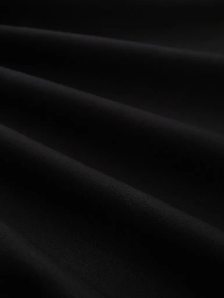 Scuba Sweatshirt mit Strasssteinen deep black