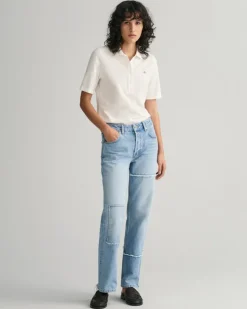 Shield Piqué Poloshirt eggshell