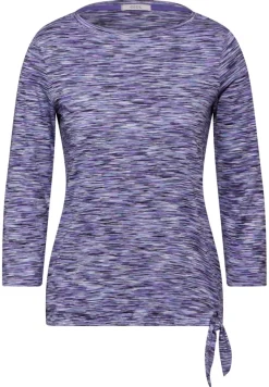 Shirt im Melange-Look multi charcoal grey melange