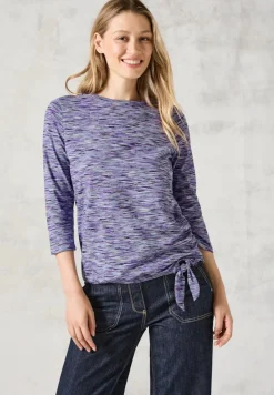 Shirt im Melange-Look multi charcoal grey melange