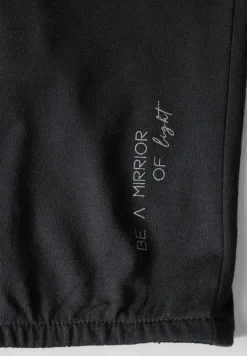 Shirt im Tunika-Look black