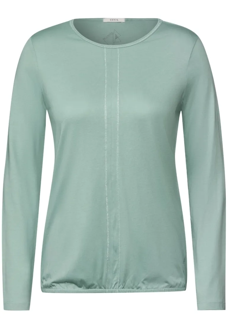 Shirt im Tunika-Look glaced salvia green