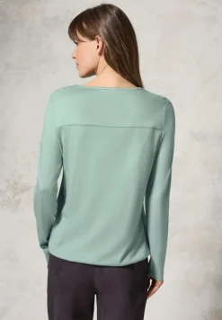 Shirt im Tunika-Look glaced salvia green