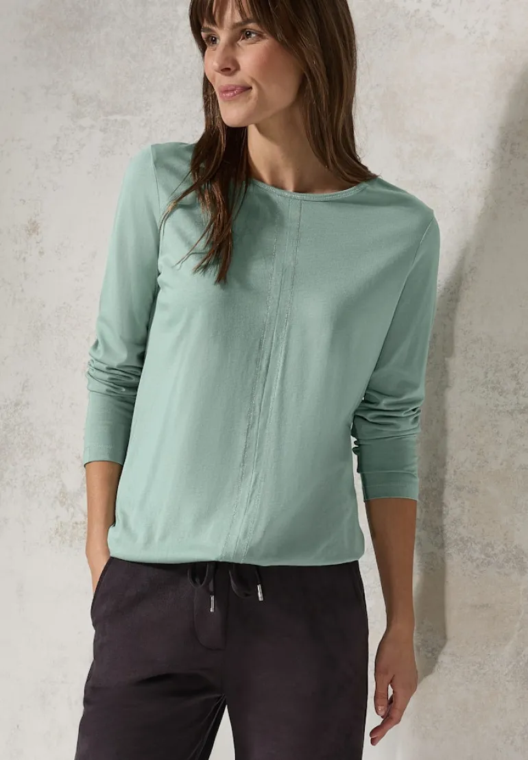 Shirt im Tunika-Look glaced salvia green