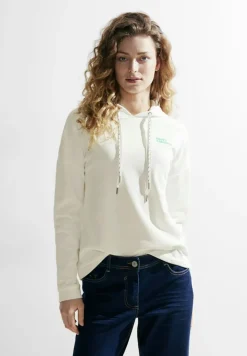 Shirt mit Brustprint vanilla white