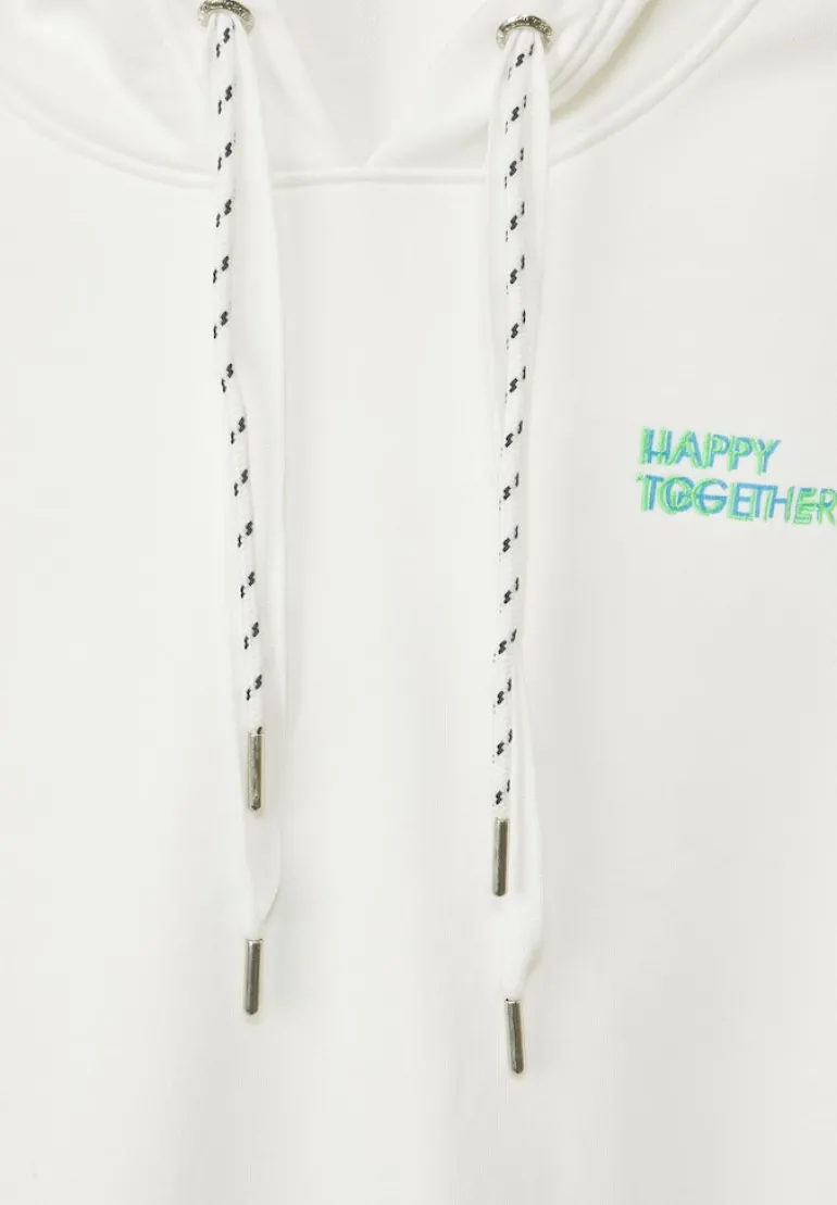 Shirt mit Brustprint vanilla white